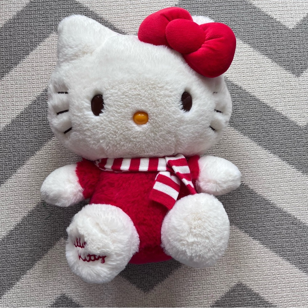 Hello Kitty Plush Backpack
